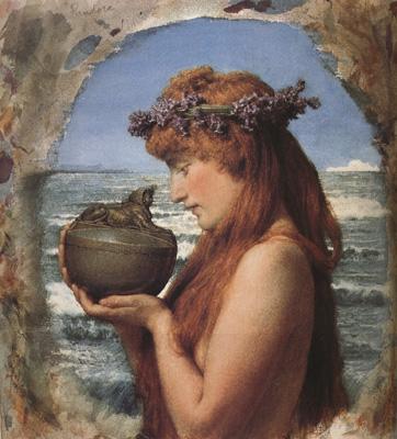 Alma-Tadema, Sir Lawrence Pandora (mk23) oil painting picture